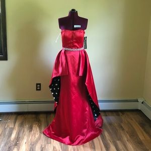 Sherri Hill Dress 52054 (Red) Size 8 (NEW)